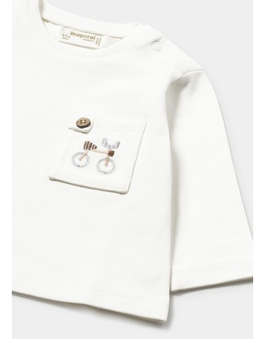 Bike embroidery shirt