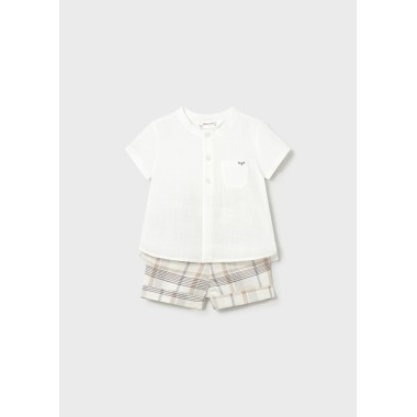 Completo Shirt serafino e bermuda Completo e Pagliaccetto