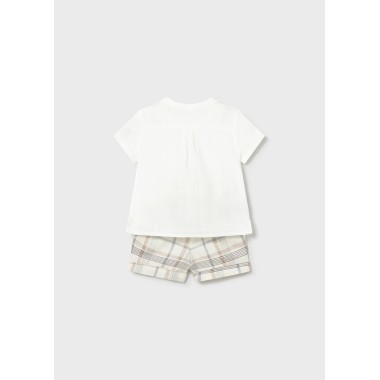 Completo Shirt serafino e bermuda Completo e Pagliaccetto