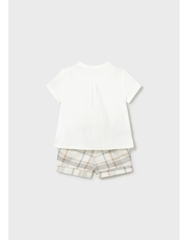 Completo Shirt serafino e bermuda Completo e Pagliaccetto