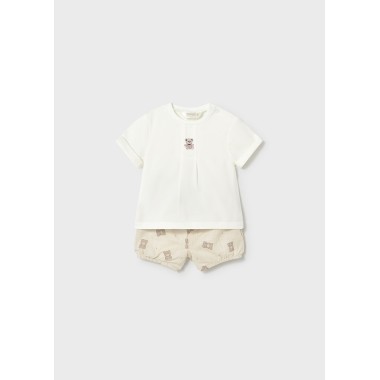 Completo Shirt ricamo teddy e Short Completo e Pagliaccetto