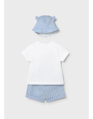 Complete shirt hat and bermuda