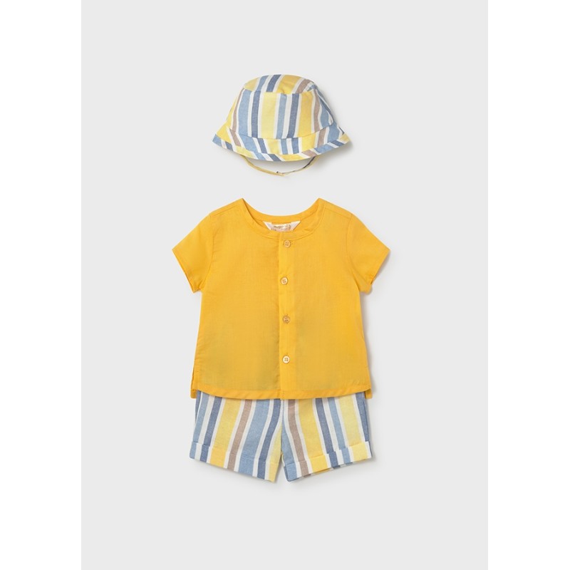 Completo Camicia cappello e Bermuda Completo e Pagliaccetto