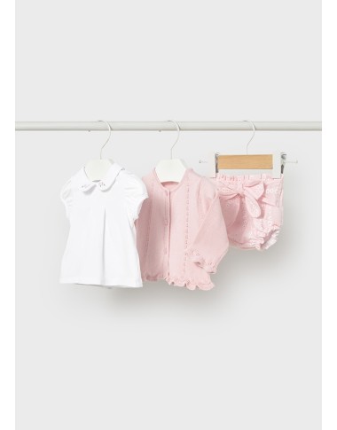 Completo Shirt Cardigan e Short Completo e Pagliaccetto