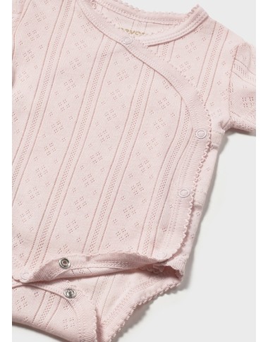 Body antipanico intarsiato Body Manica Corta