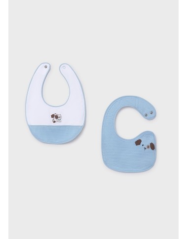 Set 2 bavette impermeabili Mussole e Bavette