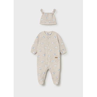 Tutina elefantini e cappello Tutina