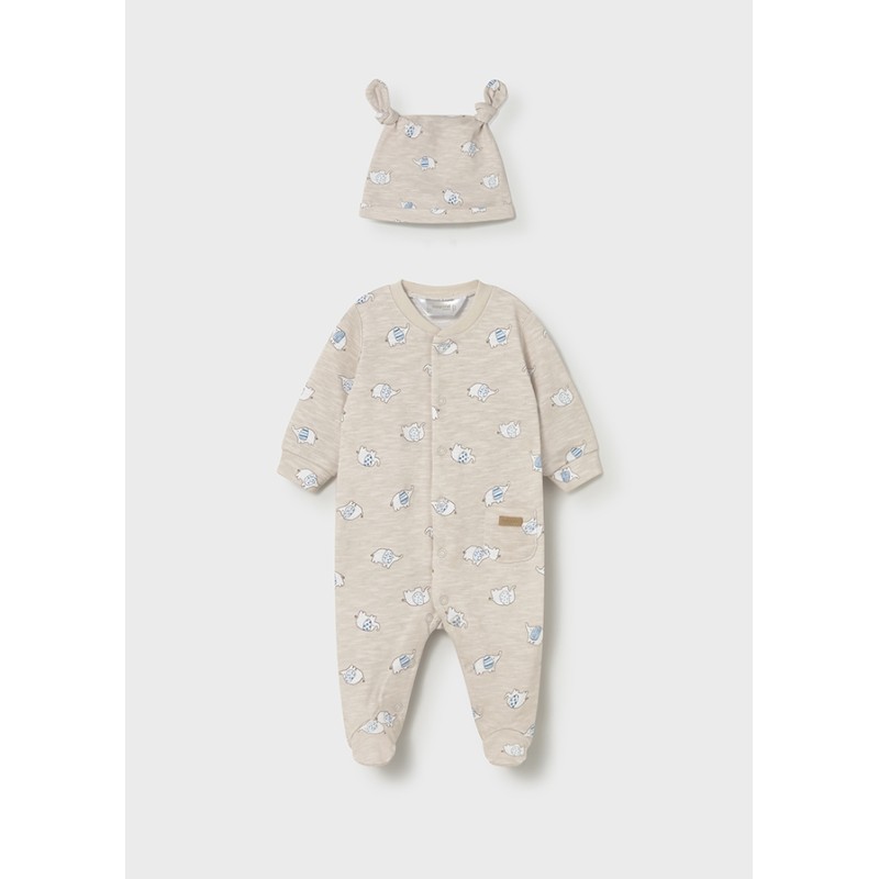 Tutina elefantini e cappello Tutina