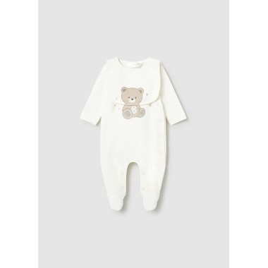 Tutina Teddy e bavaglino      Tutina