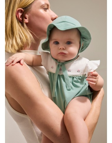 Romper and hat