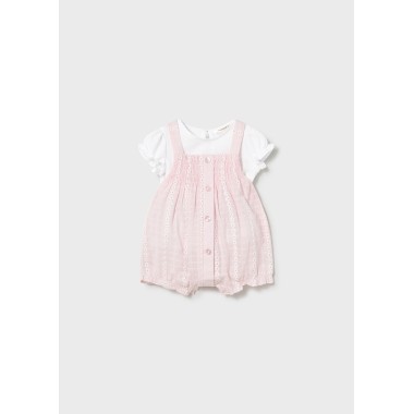 Completo shirt e salopette margherite Completo e Pagliaccetto