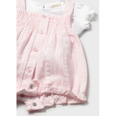 Completo shirt e salopette margherite Completo e Pagliaccetto