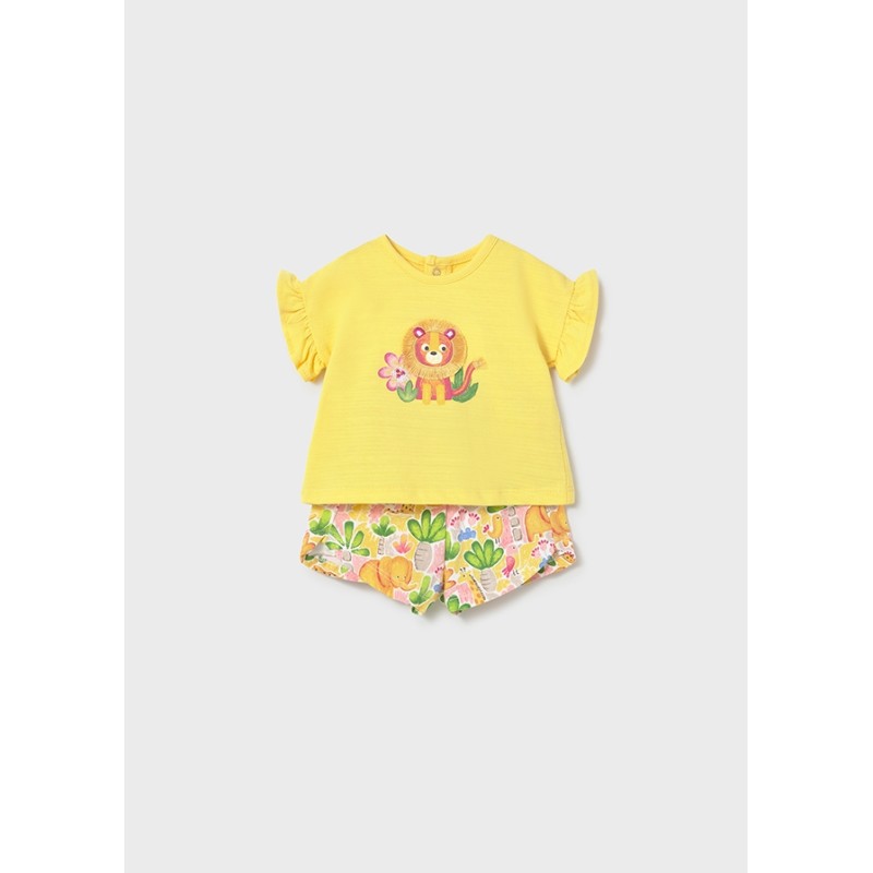 Completo Shirt leoncino e Short Completo e Pagliaccetto
