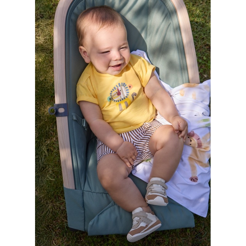 Completo Shirt ricamata e bermuda Completo e Pagliaccetto