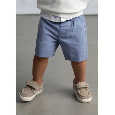 Bermuda misto lino Bermuda e Salopette