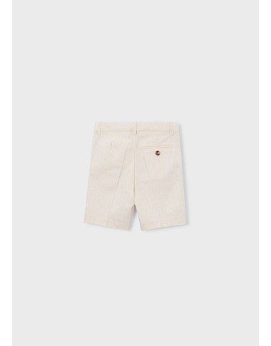 Bermuda misto lino jeans e Bermuda