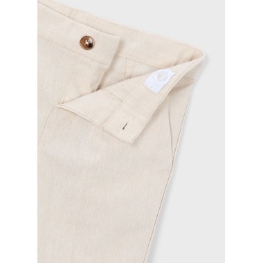 Bermuda misto lino jeans e Bermuda