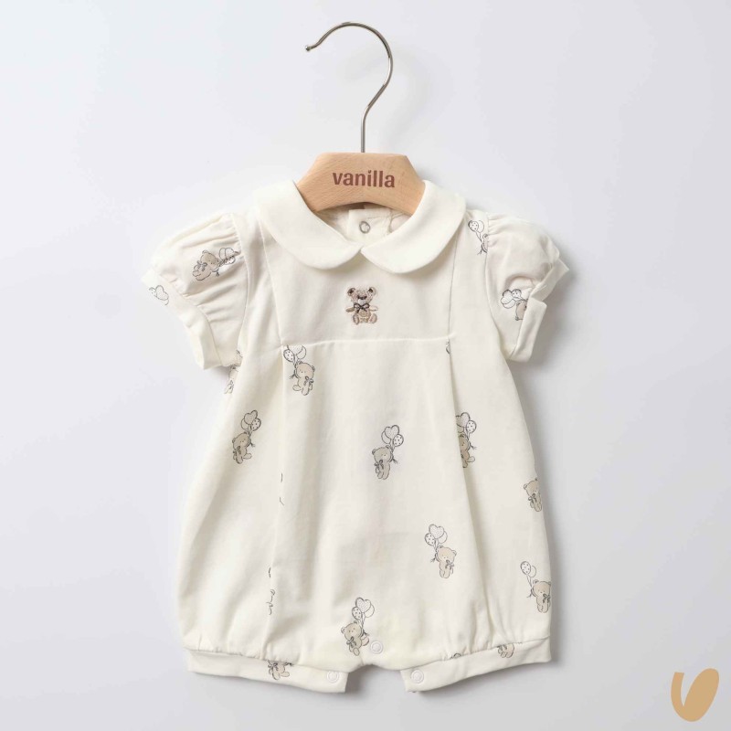 Pagliaccetto teddy palloncini Completo e Pagliaccetto