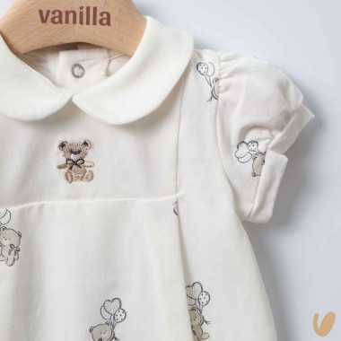 Pagliaccetto teddy palloncini Completo e Pagliaccetto