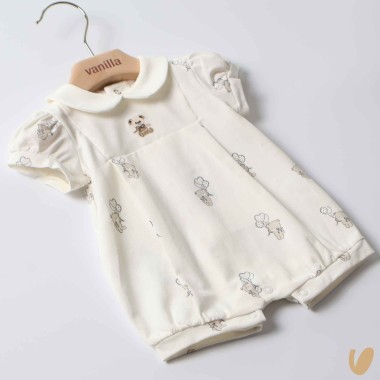 Pagliaccetto teddy palloncini Completo e Pagliaccetto