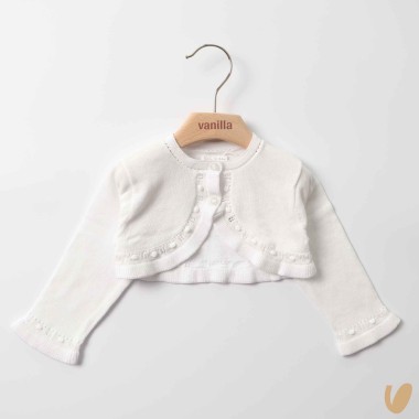 Giacchino Tricot operato Cardigan e Maglia