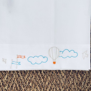 Set lenzuola passeggino mongolfiera Coperta e Lenzuola