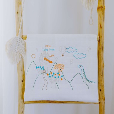 Mussola ricamata Mussole e Bavette