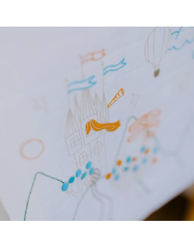 Mussola ricamata Mussole e Bavette