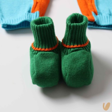 Completo nascita filo di cotone Set Nascita e Uscita Clinica