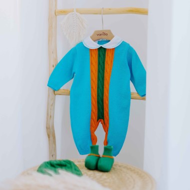 Completo nascita filo di cotone Set Nascita e Uscita Clinica