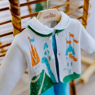 Completo nascita filo di cotone Set Nascita e Uscita Clinica