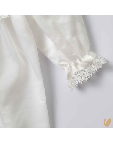 Pagliaccetto e cuffia elegante Battesimo