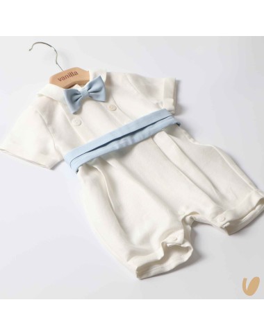 Elegant romper with belt