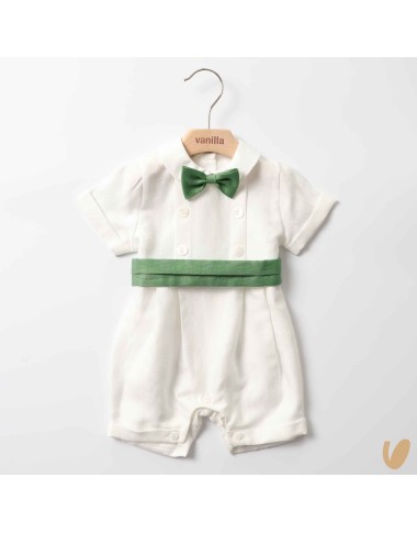 Elegant romper with belt