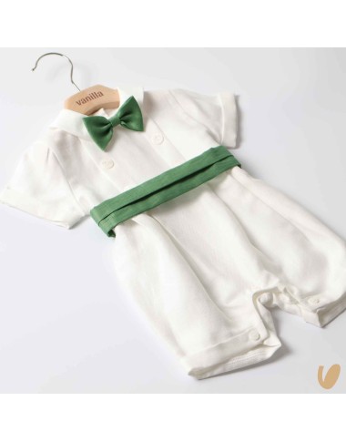 Elegant romper with belt