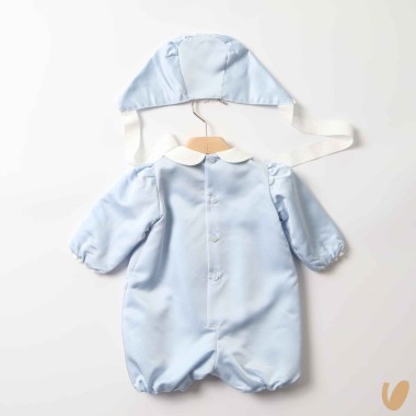 Pagliaccetto elegante con cuffia Completo e Pagliaccetto