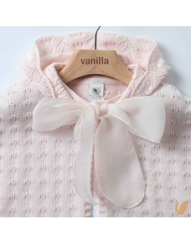 Mantella in filo con fiocco Cardigan e Accessori