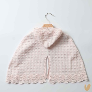 Mantella in filo con fiocco Cardigan e Accessori