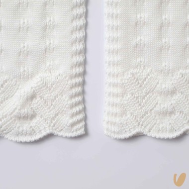 Mantella in filo con fiocco Cardigan e Accessori