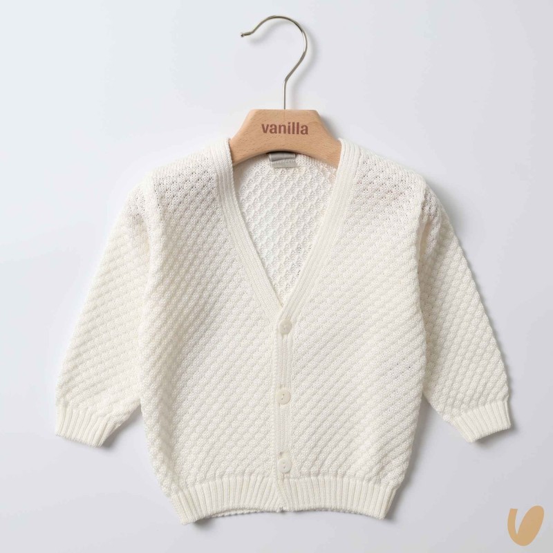 Cardigan in filo di cotone Cardigan e Maglia