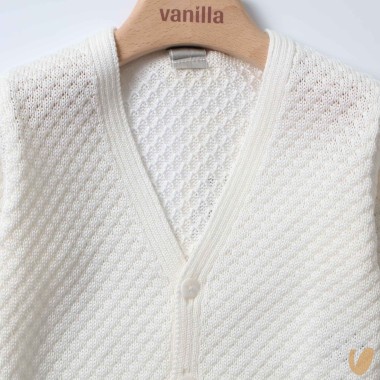 Cardigan in filo di cotone Cardigan e Maglia