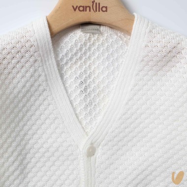 Cardigan in filo di cotone Cardigan e Maglia