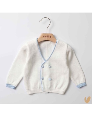 Cardigan in filo di cotone doppiopetto Cardigan e Maglia