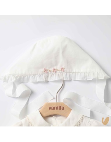 Completo ricamato a mano Set Nascita e Uscita Clinica