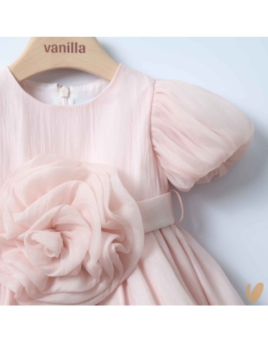 Water effect chiffon dress