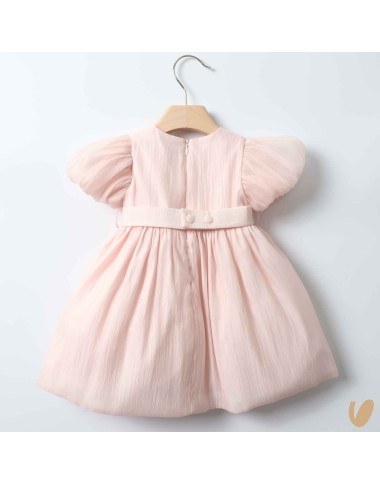 Water effect chiffon dress