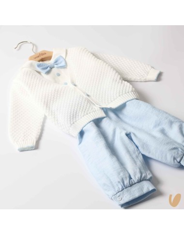 Completo elegante in filo e lino Completo e Pagliaccetto