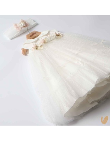 Baptismal dress and band