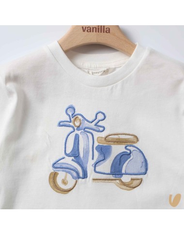 Shirt Vespa ricamata T-Shirt e Polo