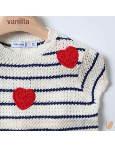 Completo maglia e pantaloni cuori Completo e Pagliaccetto